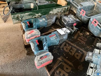 Übersichtsbild von Bosch GSA 18 reciprocating saw (2x)